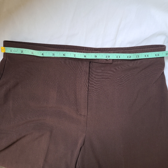 JM Collection Brown Dress Pants Size 10 Petite - Picture 4 of 10
